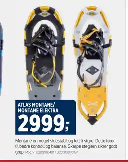 Sport 1 ATLAS MONTANE/ MONTANE ELEKTRA tilbud