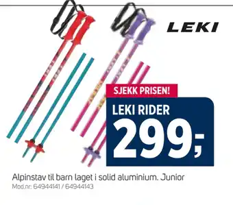 Sport 1 LEKI RIDER tilbud