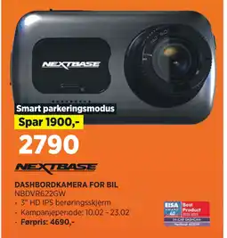 POWER DASHBORDKAMERA FOR BIL tilbud