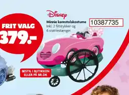 BR Leker Minnie kørestolskostume tilbud