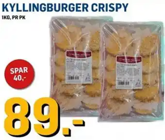 Price Lagerbutikk Kyllingburger crispy tilbud