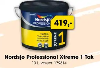 Mal Proff Nordsjø Professional Xtreme 1 Tak tilbud