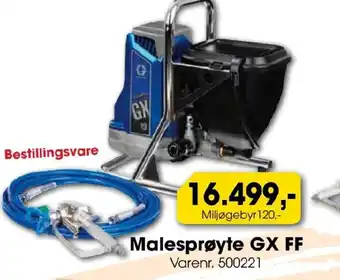 Mal Proff Malesprøyte GX FF tilbud