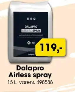 Mal Proff Dalapro Airless spray tilbud