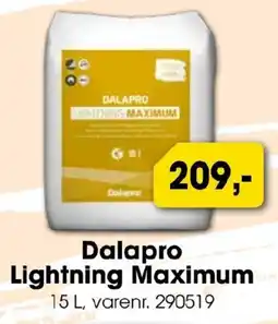 Mal Proff Dalapro Lightning Maximum tilbud