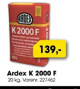 Mal Proff Ardex K 2000 F tilbud