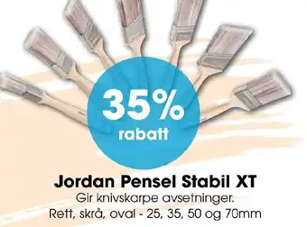 Mal Proff Jordan Pensel Stabil XT tilbud