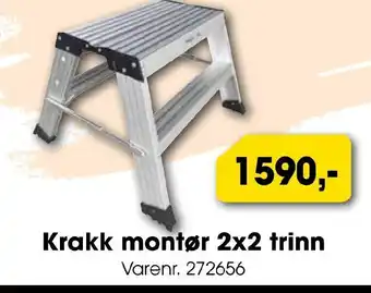 Mal Proff Krakk montør 2x2 trinn tilbud