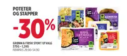 Jacobs Poteter og stapper tilbud