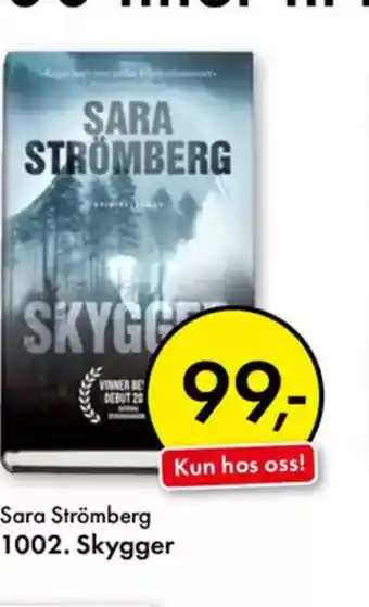 Norli Sara Strömberg 1002. Skygger tilbud