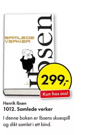 Norli Henrik Ibsen 1012. Samlede verker tilbud