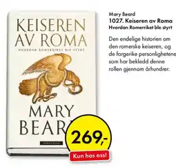 Norli Mary Beard 1027. Keiseren av Roma Hvordan Romerriket ble styrt tilbud