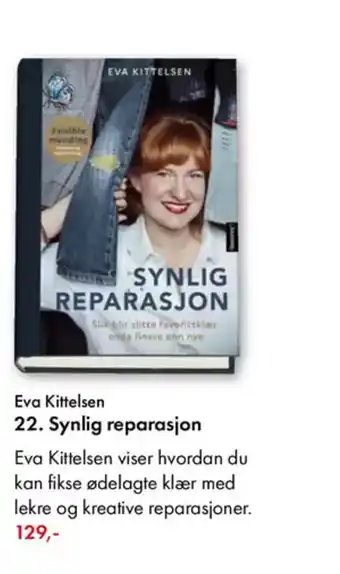 Norli Eva Kittelsen 22. Synlig reparasjon tilbud