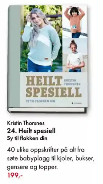 Norli Kristin Thorsnes 24. Heilt spesiell Sy til flokken din tilbud