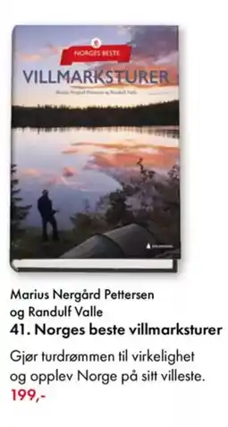 Norli Marius Nergård Pettersen og Randulf Valle 41. Norges beste villmarksturer tilbud