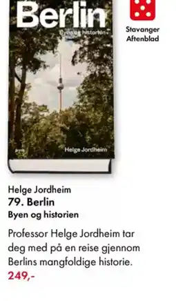 Norli Helge Jordheim 79. Berlin Byen og historien tilbud