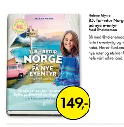 Norli Helene Myhre 85. Tur-retur Norge på nye eventyr tilbud