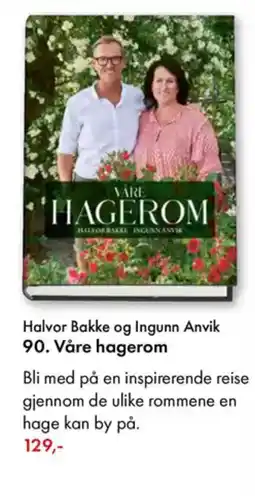 Norli Halvor Bakke og Ingunn Anvik 90. Våre hagerom tilbud