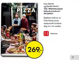 Norli Luca Zannini og Davide Zannini 125. Mamma pizza Italiensk pizzakunst i ditt kjøkken tilbud