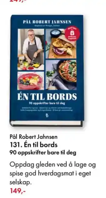 Norli Pål Robert Jahnsen 131. Én til bords tilbud