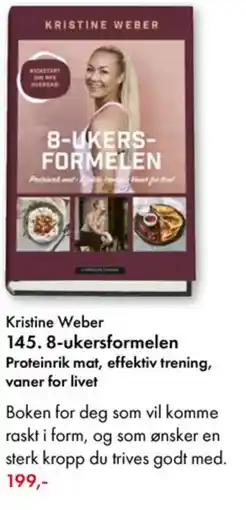 Norli Kristine Weber 145.8-ukersformelen Proteinrik mat, effektiv trening, vaner for livet tilbud