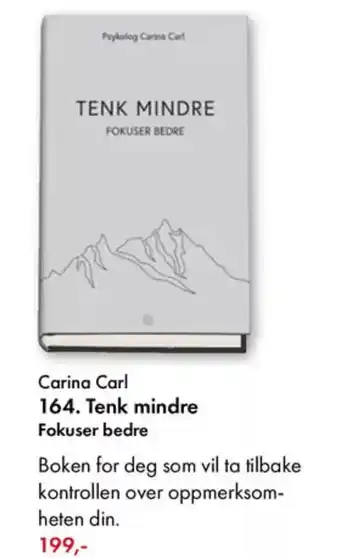 Norli Carina Carl 164. Tenk mindre tilbud