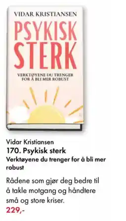 Norli Vidar Kristiansen 170. Psykisk sterk tilbud