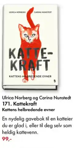 Norli Ulrica Norberg og Carina Nunstedt 171. Kattekraft Kattens helbredende evner tilbud