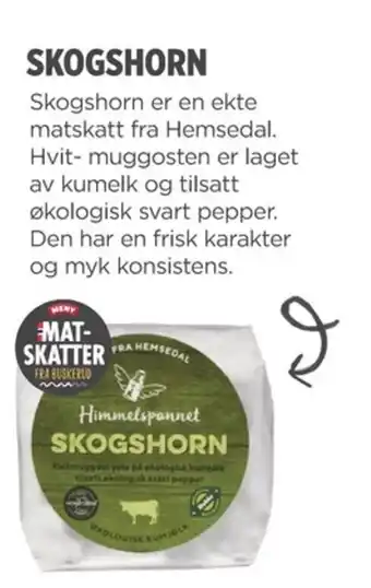 Meny SKOGSHORN tilbud