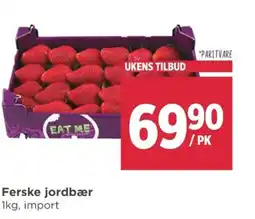 Meny Ferske jordbær tilbud