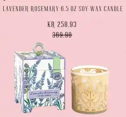 Plantasjen Lavender rosemary 6.5 oz soy wax candle tilbud