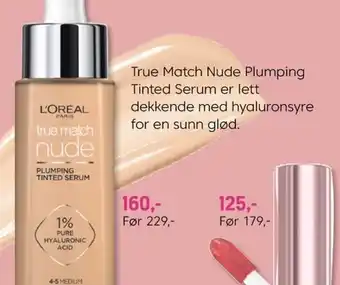 VITA Tinted serum er lett dekkende med hyaluronsyre for en sunn glød. tilbud