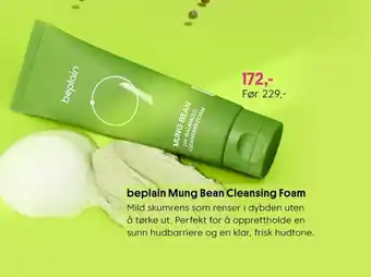 VITA Beplain mung bean cleansing foam tilbud