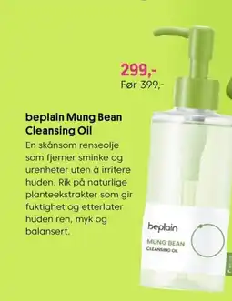 VITA Beplain mung bean cleansing oil tilbud