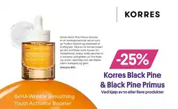 VITA Korres black pine & black pine primus tilbud