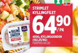 Meny Strimlet kyllingfilet tilbud