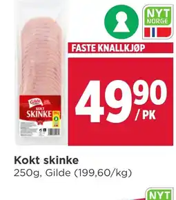 Meny Kokt skinke tilbud