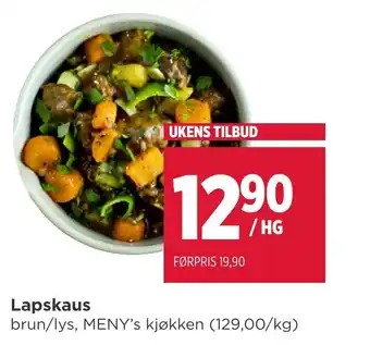 Meny Lapskaus tilbud