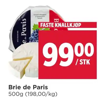 Meny Brie de Paris tilbud