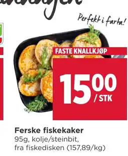 Meny Ferske fiskekaker tilbud