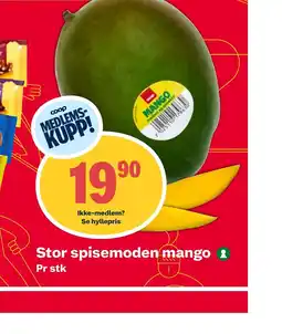 Coop Extra Stor spisemoden mango 1 tilbud