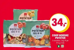 Coop Extra COOP NORSKE POTETER tilbud