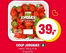 Coop Extra COOP JORDBÆR tilbud