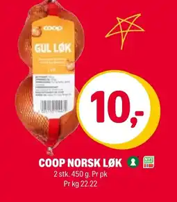 Coop Extra COOP NORSK LØK tilbud