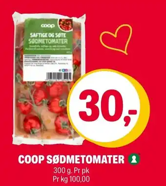 Coop Extra COOP SØDMETOMATER tilbud