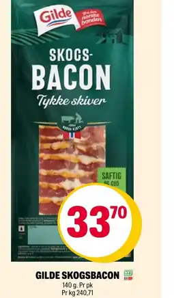 Coop Extra GILDE SKOGSBACON tilbud