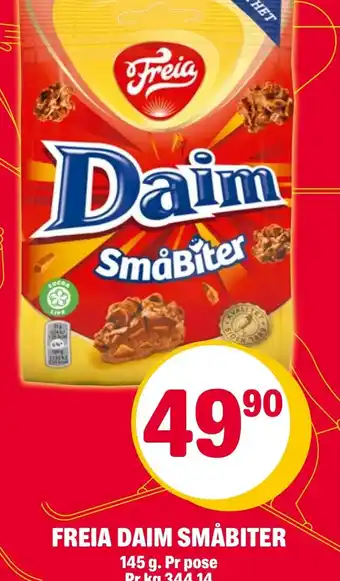 Coop Extra FREIA DAIM SMÅBITER tilbud