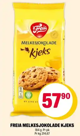 Coop Extra FREIA MELKESJOKOLADE KJEKS tilbud