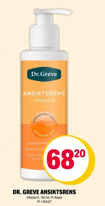 Coop Extra DR. GREVE ANSIKTSRENS tilbud