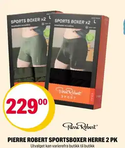 Coop Extra PIERRE ROBERT SPORTSBOXER HERRE 2 PK tilbud